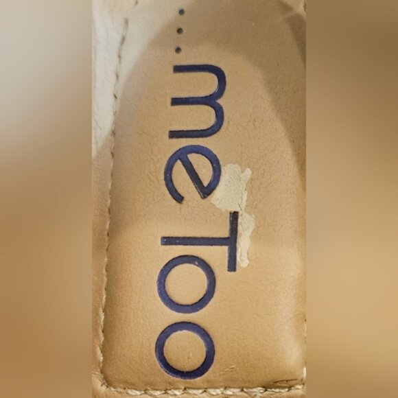 Me Too | Beige Strappy Sandals | Size 7M - Picture 6 of 7